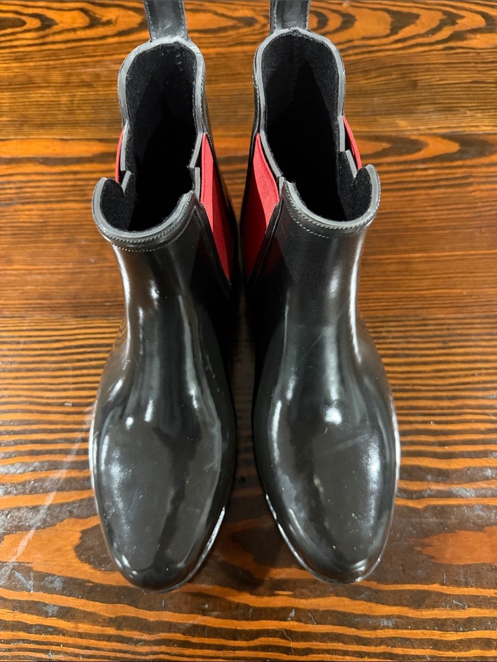 LAUREN Ralph Lauren Women's Tally Short Rubber Rain Boot Ankle size 8